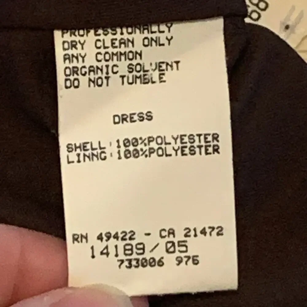 Scott McClintock Womens NEW Slip Dress  12 Chiffon Chocolate Brown Maxi Bodycon - Picture 5 of 16